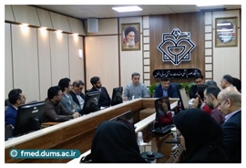 نشست صمیمی اعضای هیات علمی علوم پایه دانشکده پزشکی با ریاست دانشگاه در سالن معاونت آموزش، تحقیقات و فناوری برگزار شد